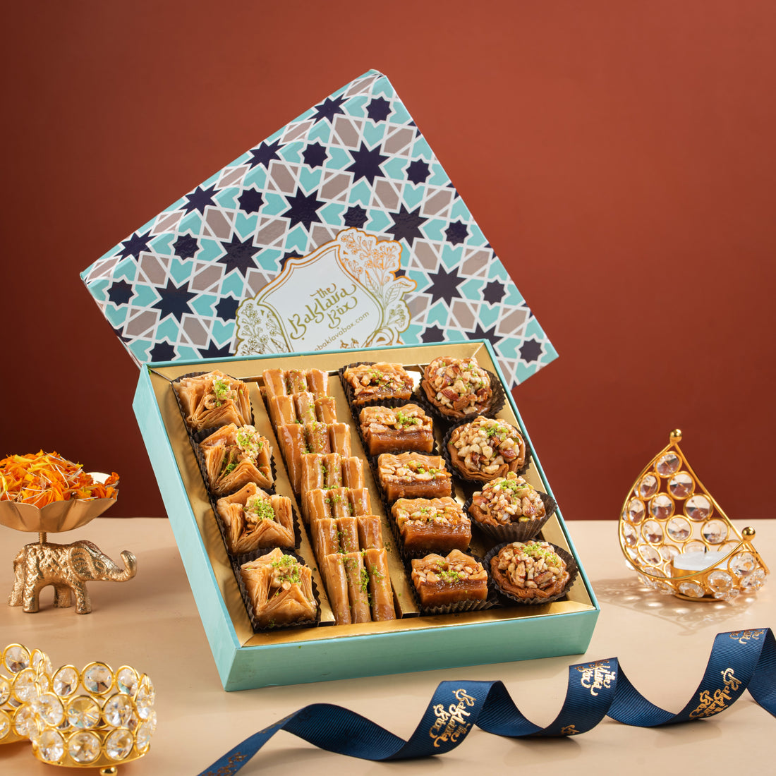 Blue Imperial Assorted Baklava Sweets Box 500g