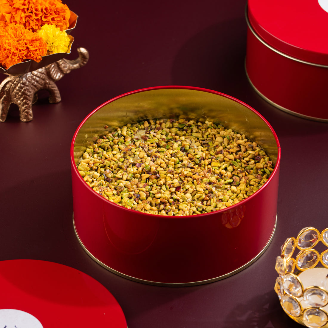 Ruby Tin Pistachio Kunafa Fudge