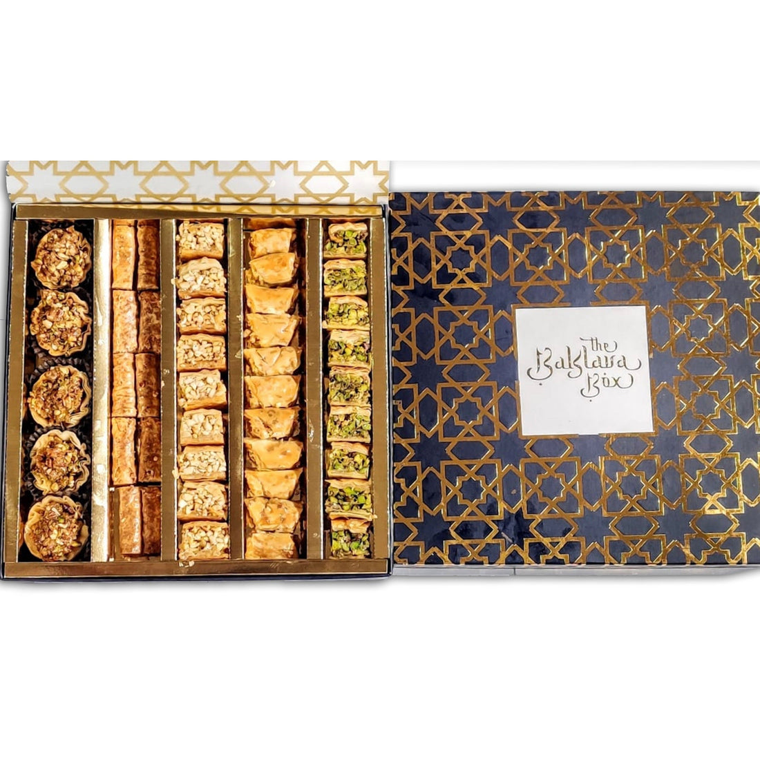 Vegan Assorted Baklava Box (750gm) - THE BAKLAVA BOX