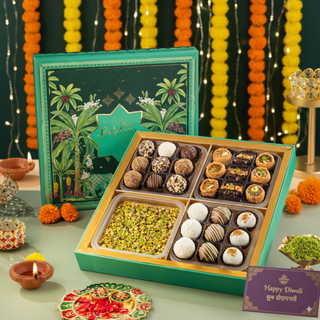 Royal Emerald Assorted Chocolates Hamper Sweets Box