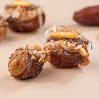 Caramel Crunch Medjool Stuffed Dates