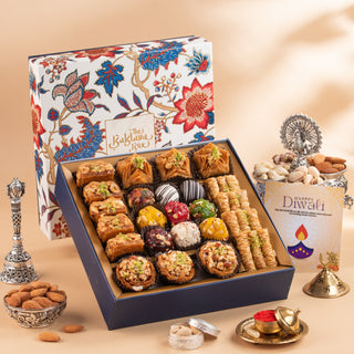 Regalia Gift Box with Baklava and Indian Fusion sweets