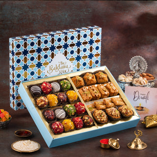 Heritage Gift Box with Indian Fusion and Baklavas Diwali combo