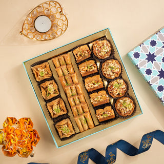 Blue Imperial Assorted Baklava Sweets Box 500g