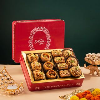Ruby Tin Assorted Baklava Sweets Box 350g