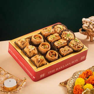 Ruby Tin Assorted Baklava Sweets Box 350g