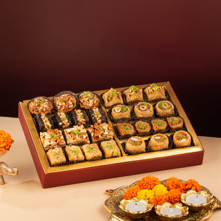 Rajwada Assorted Baklava Sweets Box 750g