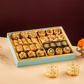 Blue Imperial Assorted Baklava Sweets Box 750g