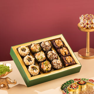 Kusum Assorted Indian Artistic Sweets Box 350g
