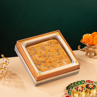 Biscoff Barfi