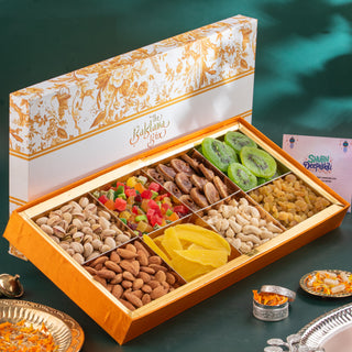 Signature Box with Dry fruits Diwali Gift Box