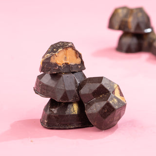 Dark Chocolate with Peanut Butter- Valentines Special