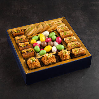 Nostalgic Threads – Premium Rakhi Sweets& Dryfruit Box (Best-Seller)