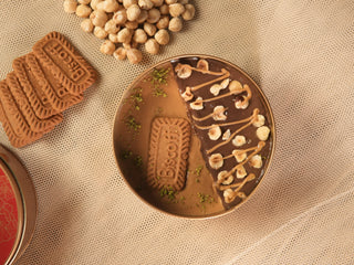 Two in One Rakhi Tin 500g - Hazelnut & Biscoff