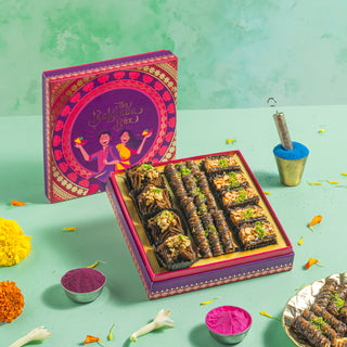 Assorted Chocolate Baklava 250gms Holi Gift Box