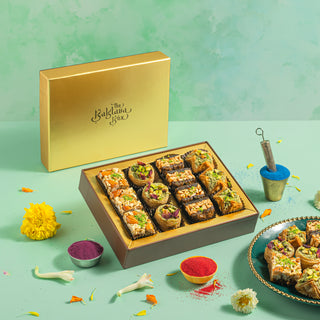 Assorted Baklava Holi Golden Treat Gift Box