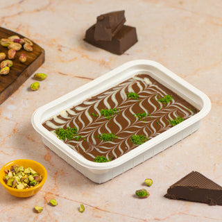 Pista Kunafa Fudge