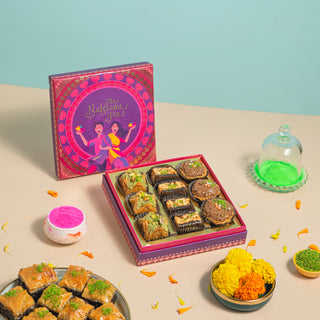 Assorted Baklava Kunafa 250gms Holi Gift Box