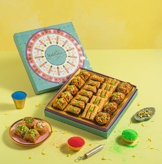 Assorted Kunafa Baklava 500gms Holi Gift Box