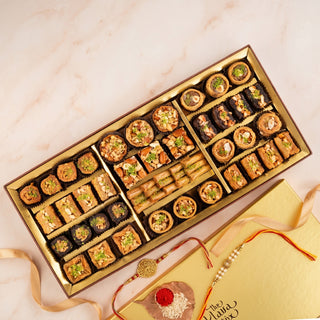 Sunheri Assorted Baklava Box 1kg | Rakhi Collection