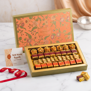Assorted Baklava & Mixed-Dryfruit Bite Box, 750g