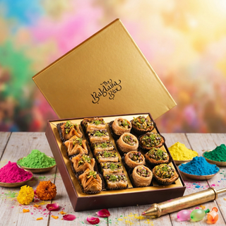 Sunheri Assorted Pistachio Baklava Sweets Box 500g