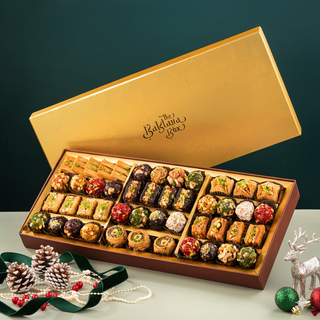 Sunheri Assorted Christmas Baklava & Indian Fusion Box 1kg