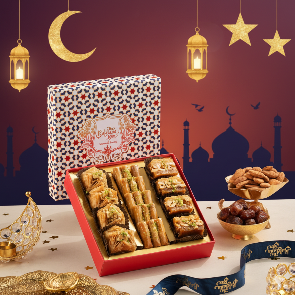 Red Imperial Assorted Baklava Gift Box 250g