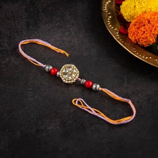 Lotus Biscoff White Chocolate Bar with Rakhi Essentials