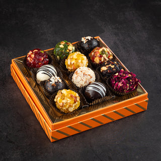 The Orange Royale Box – Assorted Indian Fusion Laddu