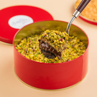 Pista Kunafa Tin Cake