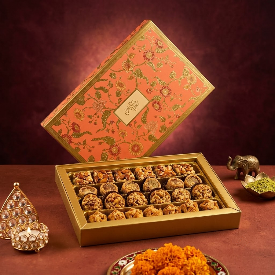 Gulmohor Assorted Baklava Box 750g - Diwali Edition