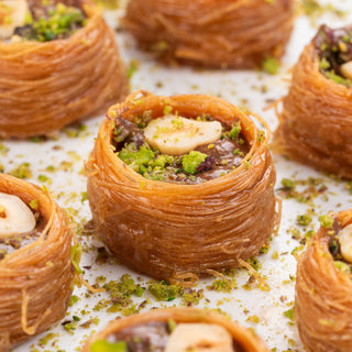 Assorted Baklava with pistachio- 600gms (Regalia gift box) - THE BAKLAVA BOX