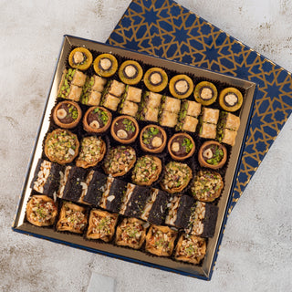 Assorted Baklavas and Kunafas 750 Gms - THE BAKLAVA BOX