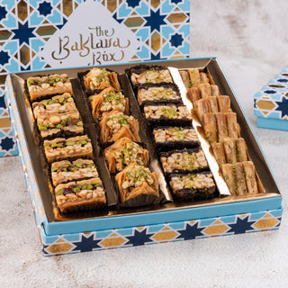 Assorted Box of Cashew Baklavas - THE BAKLAVA BOX