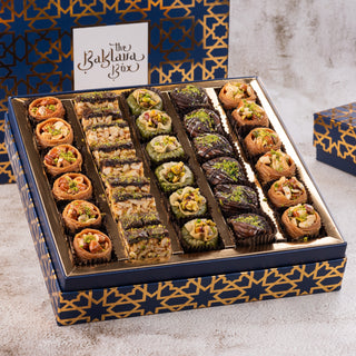 Assorted Chocolate Turkish baklava (750gms) - THE BAKLAVA BOX