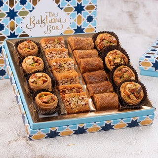 Assorted Kunafa baklava 500gms - THE BAKLAVA BOX