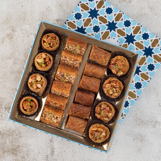 Assorted Kunafa baklava 500gms - THE BAKLAVA BOX