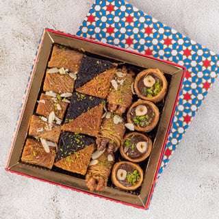 Assorted Kunafa Box 350gms - THE BAKLAVA BOX