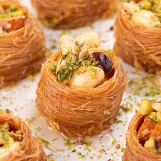 Assorted Oshe-Bul Bul Baklava- 500gms(Bird's nest kunafa) - THE BAKLAVA BOX