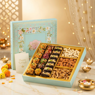 Phool Assorted Baklava, Indian Fusion & Dryfruit Box