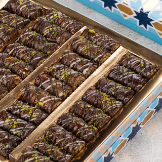 Chocolate Finger Baklava - THE BAKLAVA BOX