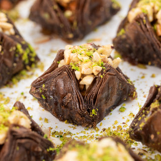 Chocolate Pyramid Baklava - THE BAKLAVA BOX