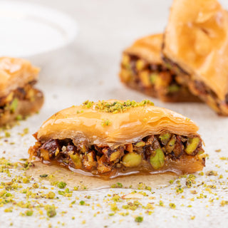 Diamond Pistachio Baklavas - THE BAKLAVA BOX