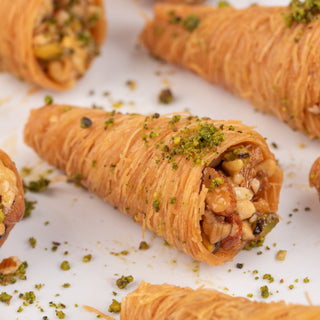 Dry Fruit Kunafa Cones - THE BAKLAVA BOX