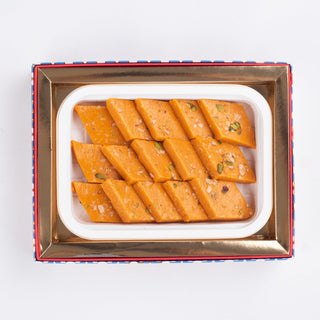 Mango Kaju Katli - THE BAKLAVA BOX