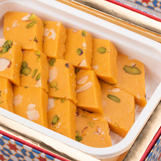 Mango Kaju Katli - THE BAKLAVA BOX