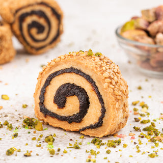 Menin Dates Swiss Roll - THE BAKLAVA BOX