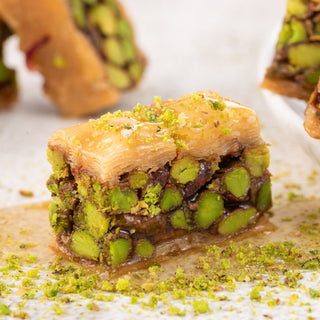 Pistachio Square Baklava - THE BAKLAVA BOX