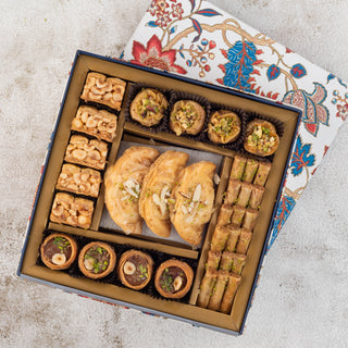 Regalia Gift Box with Assorted Special Baklavas 580 Gms - THE BAKLAVA BOX